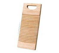 Tabla de Lavar Manual - Madera Natural, Tabla de Lavar bambú | Tablas de Lavado de lavandería Anti-Slip para Lavado de Manos | Estación de de Patrones ondulados para Ropa, Limpieza doméstica,