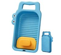 Tabla de lavar ropa portátil pequeña Portátil Manual de Mano para Hogar | Tabla para Lavar Ropa Interior para Residencias Universitarias, Viajes, Camping, Hogar, Escuela