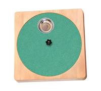 Tabla de limas de uñas para perros - 30 x 30 x 3,5 cm, tabla de rascar interactiva de madera para perros, antideslizante para comer lentamente, cachorros, perros pequeños y medianos