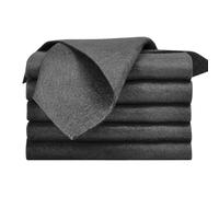 Tabla De Limpieza De Microfibras - Juego De 5 Paños De Cocina De 5 Platos | Recurre Absorbente Para Vidrio, Espejo, Mostrador, Parabrisas, Baño, Cocina, Automóvil, Baño, Limpieza Del Hogar.