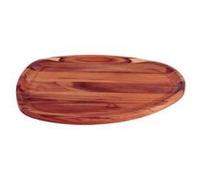Tabla de Madera de Teca para Servicio y Presentación 44 x 33 cm - Churrasco Premium FSC - Tramontina
