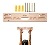 Tabla de madera para entrenamiento de dedos, tabla de madera para escalada, montaje en puerta, barra de dominadas, marco de mango de escalada para gimnasio en casa