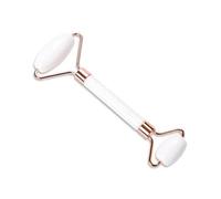 Tabla de masaje Gua Sha for rostro, juego de placas de Guasha, masajeador facial de jade, raspadores, herramientas for rostro, cuello, espalda y cuerpo.(White double head)
