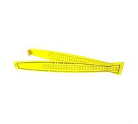 Tabla de medición de peces plegable de 0 a 800 mm, regla portátil para pescadores que miden cangrejo de pescado, langosta y otros organismos marinos durante la pesca al aire libre (cantidad métrica)