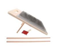 Tabla de Mezcla para Lana Ángulo Ajustable para Principiantes | Madera, Silicona y Metal, Organiza Fibras y Apoya Preparación de Fieltro en Casa
