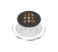 Tabla de micología de Conoce Tus Hongos PopSockets PopGrip para MagSafe