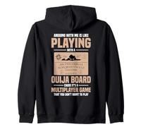 Tabla de ouija oculta de arte oscuro paranormal de Spirit Board Sudadera con Capucha