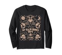Tabla de ouija Paranormal Spirit Board I'm Cool Dark Art Manga Larga