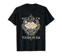 Tabla de ouija Vintage Hold On I'm Sting My Dad Funny Spirit Camiseta