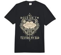Tabla de ouija Vintage Hold On I'm Sting My Dad Funny Spirit Comfort Colors Adult Heavyweight T-Shirt