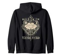 Tabla de ouija Vintage Hold On I'm Sting My Dad Funny Spirit Sudadera con Capucha