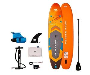 Tabla de paddle con motor AQUA MARINA GO Turbo 366