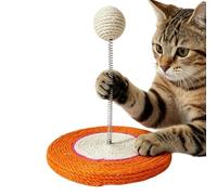 Tabla de para gatos,Rascador interactivo y lindo con bola de sisal - Estimulante Juguete para gatos,Para Suelo de Escalada Activa Juego De Caza Simulación Entrenamiento Y Movimiento Juguetes