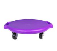 Tabla de Patinete para niños con Asas Ruedas giratorias, Scooter Board de Equilibrio Patinete Sentado Sensorial para niños con Autismo, Equipamiento Deportivo Infantil para Interior y Exterior