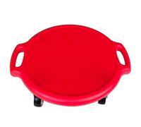 Tabla de Patinete para niños con Asas Ruedas giratorias, Scooter Board de Equilibrio Patinete Sentado Sensorial para niños con Autismo, Equipamiento Deportivo Infantil para Interior y Exterior