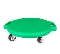 Tabla de Patinete para niños con Asas Ruedas giratorias, Scooter Board de Equilibrio Patinete Sentado Sensorial para niños con Autismo, Equipamiento Deportivo Infantil para Interior y Exterior