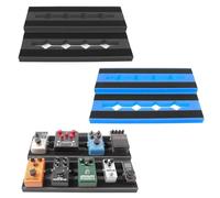 Tabla de pedal de efecto de guitarra grande, soporte de efectos prácticos, antideslizante, para actuaciones en escenario, soporte estable y práctico