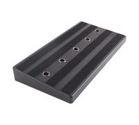 Tabla de pedal de guitarra para profesionales, compacta y ligera con poder oculto para organización de efectos, tabla de pedal de efectos de guitarra portátil