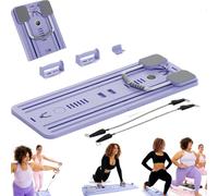 Tabla de pilates, juego de reformador de pilates, tablero reformador de pilates, reformador deslizante Lhanel Pilates (morado)