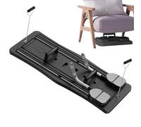 Tabla de pilates - Máquina de pilates reformadora | Equipo de fitness de fuerza multiusos | Tablas reformadoras de pilates plegables para entrenamiento en casa, entrenador básico para mujeres