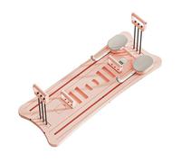 Tabla de pilates multiusos, máquinas de pilates para uso doméstico, equipo deslizante abdominal multiusos, reformador de pilates plegable, equipo de fitness, tabla plegable reformadora de pilates