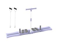 Tabla de pilates para entrenamiento en casa, tabla de pilates de fitness abdominal, antideslizante, plegable, equipo de entrenamiento para gimnasio, hogar, viajes