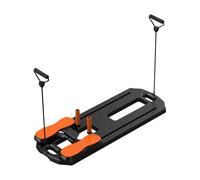 Tabla de pilates - Plataforma deslizante Versátil 101 x 36 cm, entrenador pilatesportable, tabla de reforma de fitness de alta resistencia | Equipo de pilatesajustable para entrenamiento