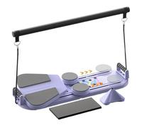 Tabla De Pilates Plegable,Equipo de Ejercicio 5 en 1 | Entrenador De Abdominales Y Core Portátil,para Mujeres Atletas Principiantes Entusiastas del Fitness Practicantes de Yoga Gimnasio en Casa para