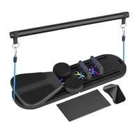Tabla de Pilates Plegable | Equipo De Fitness 5-en-1,Máquina De Ejercicio Abdominal,para Mujeres Hombres Adultos Principiantes Atletas En Casa Apasionados Fitness Practicantes