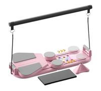 Tabla De Pilates Plegable - Equipo de Fitness 5 en 1 | Tabla Entrenadora de Abdominales Multifuncional | para Mujeres Atletas Principiantes Entusiastas del Fitness Practicantes de Yoga Gimnasio en Cas