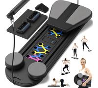 Tabla De Pilates - Reformer De Pilates Multifuncional para Entrenamiento De Core Y Abdominales, Equipo De Pilates De Primera Categoría para La Condición Física En Casa De Mujeres Black