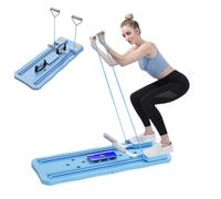 Tabla de pilates | Tablero abdominal multifuncional | Gimnasio portátil de pilates en casa | Tabla de ejercicio | Juego de reformador de pilates | Tablero de fitness multifuncional | Equipo de