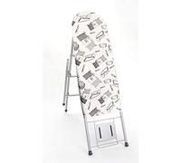 Tabla De Planchar De Doble Uso, Tabla De Planchar Metálica Plegable Con Pedal, Estante De Planchado Metálico Para Guardar Herramientas De Planchado En Habitaciones De Hotel, Se Puede Usar Como Escale