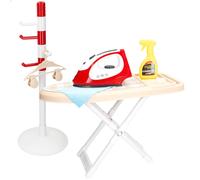 ColorBaby 47814 My Home Tabla de Planchar Juguete, 42x17x27 cm, Incluye Plancha eléctrica, Percha, Perchero con colgadores, Spray, Toalla, Juguetes niños 3 años, Juego tareas hogar, Juegos imitación