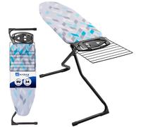 Tabla de planchar KADAX con compartimento extensible, mesa de planchar 120x42...