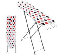 Tabla de planchar KADAX con compartimento, tabla de planchar a vapor de 104x3...