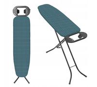Tabla de planchar KADAX, mesa de planchar con pies antideslizantes (verde)