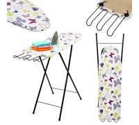 Tabla de planchar KADAX, mesa de planchar pequeña plegable, 100,5 x 30 cm