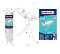 Tabla de planchar Leifheit Classic S Basic 72576, tabla de planchar con altura ajustable de 69 a 88 cm, funda de algodón, 110x30 cm