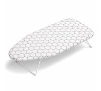Tabla de Planchar Plegable de Sobremesa 70x30cm | Mesa de Planchar pequeña | Se Cuelga y Ahorra Espacio | Superficie Acolchada Antideslizante | Ideal para Hogar, Lavadero y Viaje