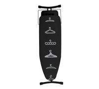 Tabla de Planchar StarVIP | Área Planchado 125x41 cm | Ligera y Estable | Soporte Plancha retráctil | Patas Antideslizantes | Protector de Suelo | Funda 100% algodón | Altura Ajustable 95 cm