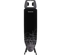 Taurus - Tabla de Planchar Argenta Black, 110x32cm, Altura Regulable, Plegable, Funda Resistente 100% Algodón, Estructura para Plancha, Ligera y Manejable, Ergonómica, Patas Antideslizantes