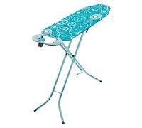 Tabla de planchar Universal (42 x 132 cm, Ajuste de altura: 74 cm - 97 cm, Azul)