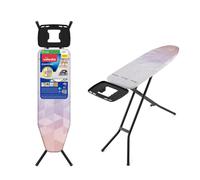 Tabla de planchar Vileda Diamond M | Luzca como nueva por más | Revestimiento de dióxido de titanio | Estable y | Altura ajustable 97 cm | Superficie de planchado 120x38 cm