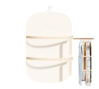 Tabla de prensa de ropa para armario, 22.76 x 35.2 pulgadas, poliéster, 260 g, 300 g, organizador portátil ultra delgado, a prueba de polvo, ajustable, para guardar ropa, camisas, chaquetas, suéteres