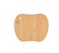 Tabla de preparación de madera para cortar y servir con filetes, frutas, verduras, carnes, queso, aceitunas, pan, diseño reversible para múltiples usos (D)