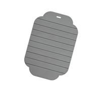 Tabla de preparación de transferencia flexible de 9, 52 x 5, 51 pulgadas, tabla de cortar de silicona plegable para picar en la encimera y uso de ingredientes Corte de silicona plegable Ranura