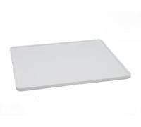 Tabla de Presentación de Melamina Blanca, 32,5 x 26,5 cm, Alta Densidad, Apta para Lavavajillas, Uso en Hostelería