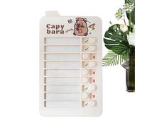 Tabla de programación visual: tabla de lista de verificación diaria, tabla de tareas visuales, herramienta de plan de estudio de autodisciplina, no requiere solución tecnológica, planificador de tabla