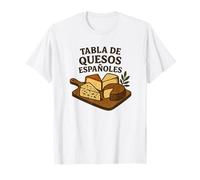 Tabla de Quesos Españoles, Comida Española Camiseta